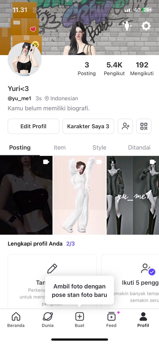 uyoonia's tweet photo. jual acc zepeto folls 5,4K, lumayan banyak item creator lagi BU nih price nya 70k bole negooo ,yang minat Rc sayang🫦 https://t.co/YtIxTVZFLe