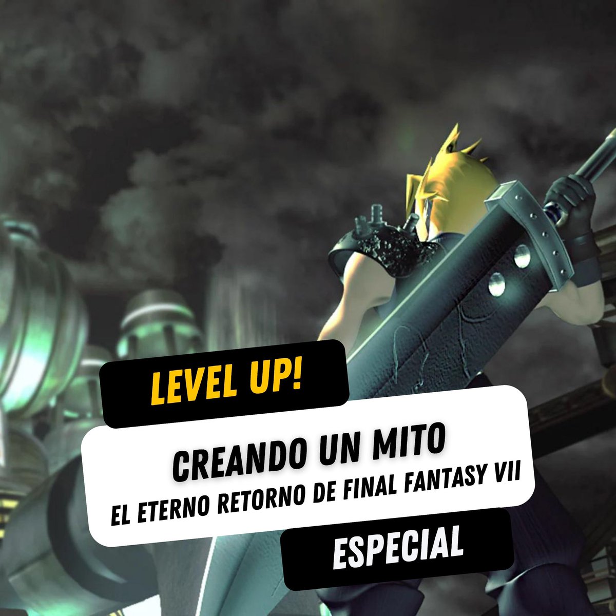 pontxolo's tweet photo. Esta semana en #LevelUppodcast nos estamos preparando para Final Fantasy VII Rebirth. Os dejamos un monográfico sobre la entrega original de 1997: “Creando un mito, el eterno retorno de Final Fantasy VII”. Un repaso histórico al videojuego, sus creadores, anécdotas y teorias. https://t.co/QHOuTwgxXa