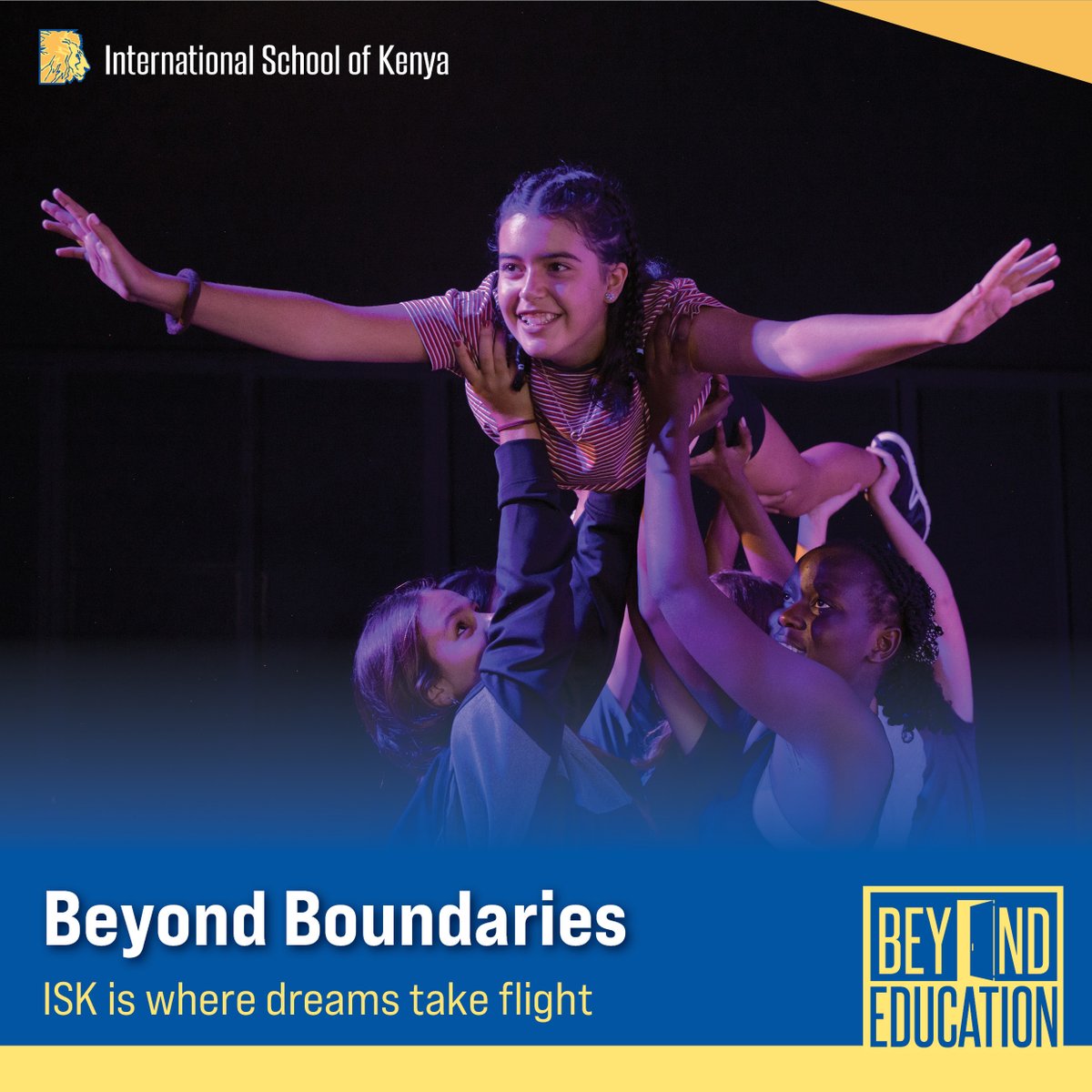 At ISK, we go #BeyondBoundaries by supporting students in setting and reaching milestones on their journey to realizing their dreams. #BeyondEducation #ISKPassion #ISKCreativity #ISKAmbition