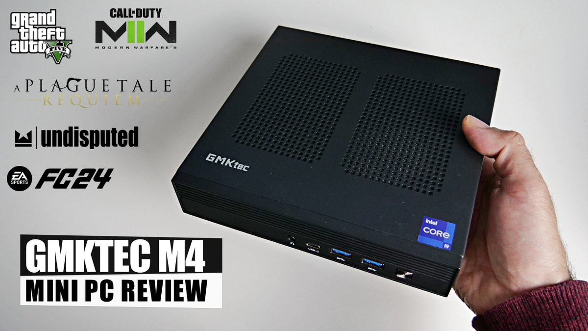 ChigzTechReview's tweet image. NEW VIDEO:  Powerful Mini PC with Core i9 11900H - (GMKtec M4 Review)
➡️ youtu.be/8L8kyH-dOn4

--
#GMKTecM4 #MiniPCReview #gamingpc #minigaming #gaming
