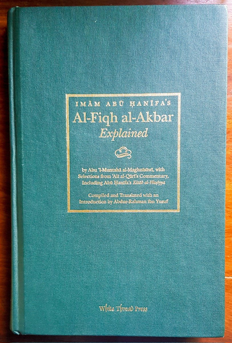 DrTalhah's tweet photo. Yesterday, it was an honor and delightful pleasure meeting Mufti Abdur Rehman ibn Yusuf Mangera (@MuftiARM) in Lahore. I also got my copy of 'Al Fiqh Al Akbar Explained' signed by him https://t.co/qxlL1PRGaj