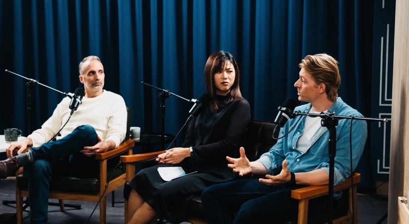 AzizJMulla's tweet photo. Episode 4 of #TheRippleEffect we are joined by Pres. of #WildOceanTaiwan @BrissaudGuilla1, spokesperson @fabiograngeon &amp; co-founder of @turtlespot @miss_umigame!  @taiwanplusshows 

Conservation is a top priority for many in #Taiwan - listen here: https://t.co/7iecjMubJd https://t.co/ekPBb1hZte