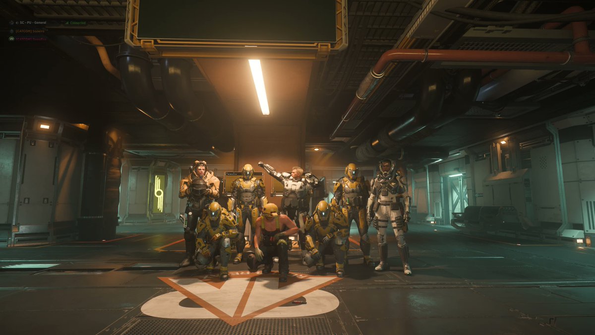 ccatstarcitizen's tweet photo. Ahir els/les companys d'Industrial, van fer una bona sessió de mineria 😀👏💪 #StarCitizen #gaming https://t.co/HW6vcvNTzC