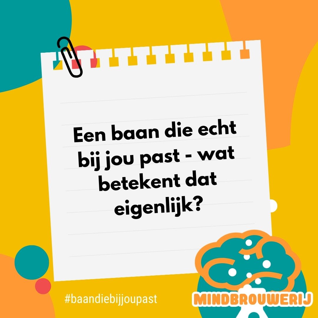 mindbrouwerij's tweet image. Een baan die bij jou past - wat betekent dat eigenlijk? #loopbaancoaching #juistebaan #baandiebijjoupast