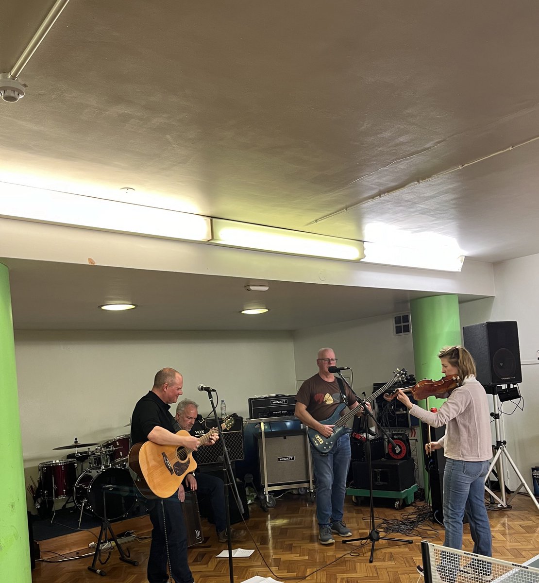 Great to catch up with @nowak_paul and his band in rehearsal for our @the_betsey show on 19th May. It’s going to be great! Tickets at wegottickets.com/event/607820