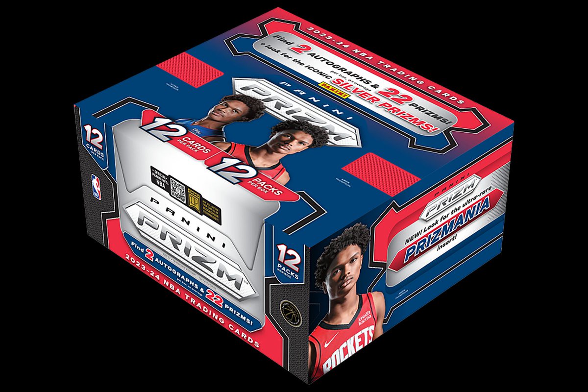 🏀 Get ready to take your basketball card collection to the next level with the 2023-24 Panini Prizm NBA edition! 🌟 Featuring stunning designs and exclusive player autographs, this is a must-have for all NBA fans. 🙌 #PaniniPrizmNBA #Collectibles #thehobby #panini