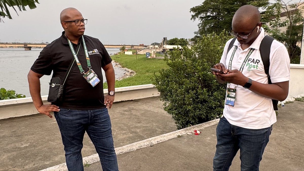 dube_mthoko's tweet photo. 3 @The_Safja soldiers, hearts full of wanderlust, traversed a West African nation to experience the electrifying energy of #AFCON2023.  
But what truly set us apart was our unwavering dedication to follow @BafanaBafana. 
As the only team that played in every AFCON stadium in Côte d’Ivoire 🇨🇮, Bafana led us on a whirlwind tour, each city revealing a new facet of the vibrant host nation. 
We soaked it all in, our senses overloaded with the sights, sounds and rhythms of a culture we were discovering firsthand.
Every stadium, every city, we were there, chronicling the team's journey and experiencing the electric atmosphere firsthand.
The journey started in Abidjan, the economic capital, which had the privilege of housing 2 stadiums.
We then went to Korhogo, a town located in the North, near the border with Mali and Burkina Faso, where Bafana played their group matches. @superjourno called us the Korhogo gang 😂. Thereafter, we went to San Pédro, a seaside resort located in the southwest Côte d’Ivoire, where Bafana memorably humbled Morocco 🇲🇦.
And then it was Yamoussoukro, the political capital, where we met Cape Verde 🇨🇻. We didn’t see what you guys saw on TV unfortunately 🫣. Bouaké, a former rebel stronghold, was our semi-final stop, before we returned to Abidjan for the bronze medal match. 
That bone-rattling 9-hour bus ride filled with laughter, camaraderie and the shared love for the beautiful game.
The camaraderie forged over steaming plates of attieke, aloco and chicken (hahaha I’m the only one who tasted beef in Ivory Coast 🇨🇮 and it was terrible 🤦🏾‍♂️. It was always chicken & fish throughout). The laughter echoing in budget-friendly accommodations (San Pedro hotel was the worst - we were duped by a diplomat we trusted - story for another day). 
Nonetheless, that dingy hotel was not just a place to rest, but a space to forge an unbreakable bond.
At some point, I guess we ceased to be just colleagues; but we became a band of brothers. @romytitus, the Bafana media officer, called us the 3 musketeers 😀. Fittingly so!
The dedication I saw from these gentlemen @Velile_Mnyandu & @Lorenz_KO was unparalleled. Late nights working just to send content back home. Sometimes working all night until 7AM, resting a few hours and attending a MD-1 presser at 11AM. 
I’d be disingenuous if I don’t mention my 4 @FARPostZA colleagues Tokelo Mokhesi (I call him starman - what a guy), @Sinethembah_, @RaophalaM and Courtney Ellis for always making my work easy.  
But beyond the professional pursuit, something extraordinary blossomed. We shared not just content, but experiences, advice and unwavering support. Oh, we also shared medication because each one of us had flu at some point. Thanks to Romy for organising that concoction that got me up and running in under 24 hours. Magical. 
The advice, especially from chairman, who was doing his umpteenth AFCON, made the challenges easier and the victories sweeter. I remember on our second day, frustrated as we waited for our accreditation. He says “gents, this is AFCON, take it easy - one day at a time”. Chairman must just be a coach 😂, iCV ayilambanga 😀.
Hahaha how do I even forget the skaftin from Romy and the cake 🍰 from @SinesiphoMali 😝 in San Pedro.  
This wasn't just about reporting on a football tournament; it was about embracing the unknown, pushing their limits and discovering the magic that happens when hearts open and cultures collide. Our journey was a testament to the power of shared experiences, the beauty of human connection and the transformative spirit of adventure.
I saw our strengths complementing each other to paint a vivid picture of the tournament. Thanks to all the help from Bafana’s team manager @tseka_vincent. This man doesn't just manage the team, he embodies the very essence of what it means to be South African, heart and soul.
I’ve no doubt it's a story that will stay with us forever…

#Journalism #BafanaKaofela #FARPost