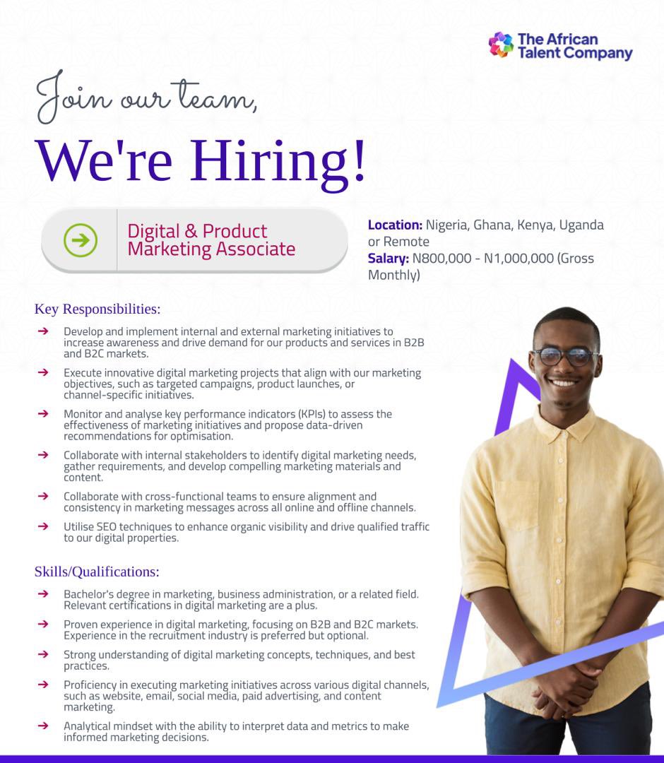 Mg_Raph's tweet photo. Guys, my parent company is recruiting.

Salary range: Avg of 1 million gross monthly

Please help me retweet 

@MeetJMB @seyithemie @themmanuelfaith https://t.co/zs5jDskIco