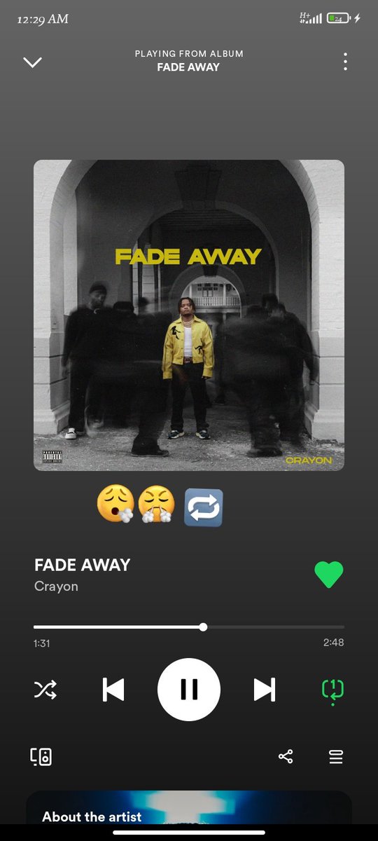 hey_ahmbebe's tweet photo. We are nothing but pencils in the hands of the Creator 🙏🏾😤🔥🔥
Gbedu wey dey bust speaker 🪝📢🔊
Crayway idan mi lyrically inclined 😩✍🏻
Been on repeat since release 😤😌
"FADE AWAY" out now in all streaming platforms 🔋🔋
#crayon #crayway #fadeaway #craywayarmy https://t.co/fjKxPW7qIn