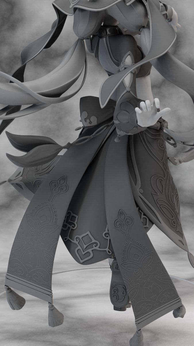enkodo_b3d's tweet photo. フィギュア原型風？なニィロウ
#原神 #GenshinImpact #blender https://t.co/AjbIzP5fjk
