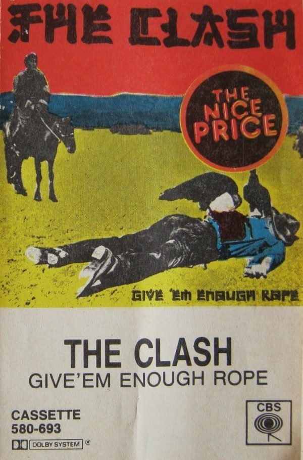 lee0969's tweet photo. On this day in 1979 No 48 UK Album Chart The Clash “Give ‘Em Enough Rope” IMHO this LP remains essential listening, an absolute classic. A tough choice but I’ll go for “Stay Free” how about you? #1970s #TheClash #Punk #JoeStrummer #MickJones #PaulSimonon #TopperHeadon @jillwebb2005 @nikidoog @CarolynPPerry @blackenrho @FatOldAnarchist @brunstead @SkaManD14