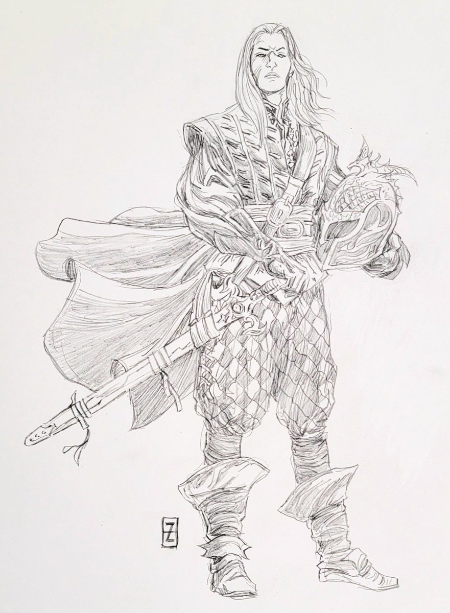 InkerJam's tweet photo. And #inkerjam 35 is Elric from Melniboné by Patrick Zircher
Thanks again Patrick for allowing the use of this piece here!

Og post: https://t.co/4nepsdbgB5

Don't forget to tag inkerjam on your post so we can share with everyone :) https://t.co/5w8BI6HbIA