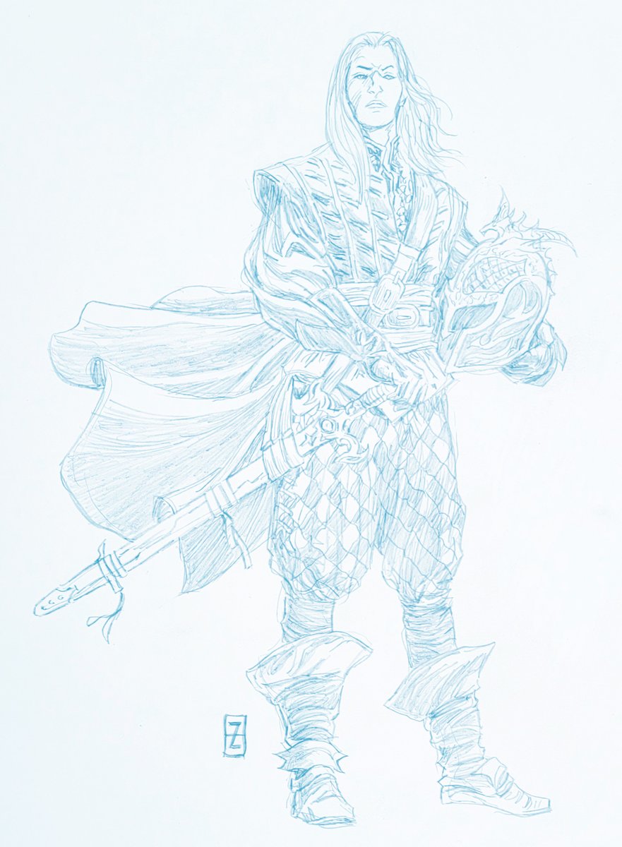 InkerJam's tweet photo. And #inkerjam 35 is Elric from Melniboné by Patrick Zircher
Thanks again Patrick for allowing the use of this piece here!

Og post: https://t.co/4nepsdbgB5

Don't forget to tag inkerjam on your post so we can share with everyone :) https://t.co/5w8BI6HbIA