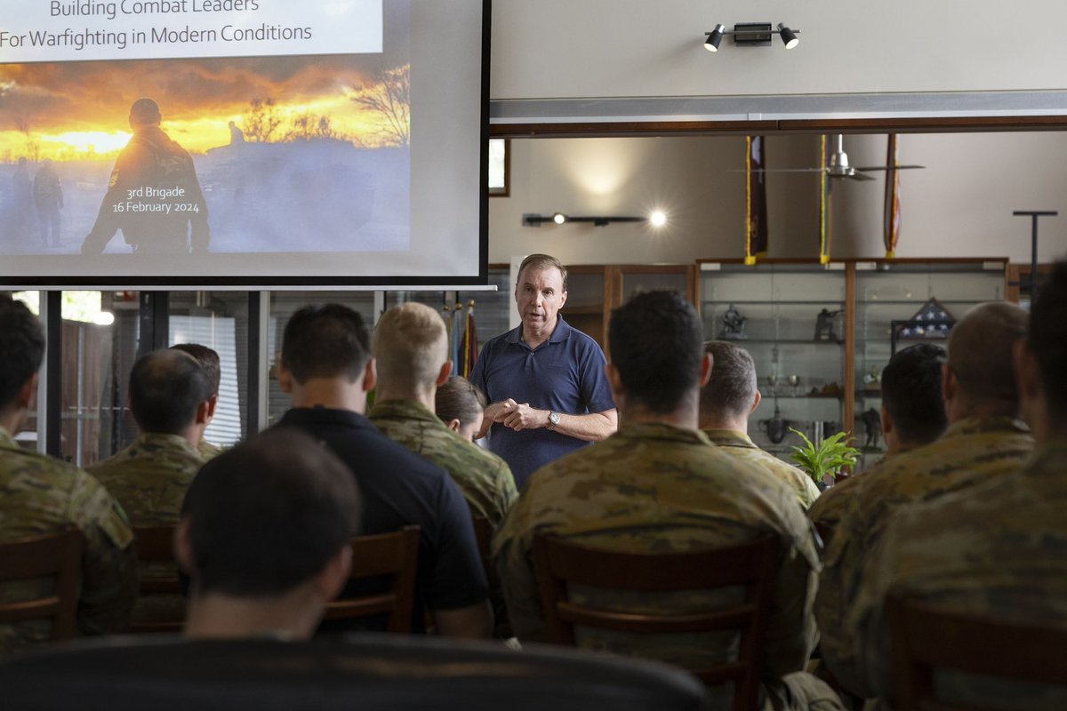 Mick Ryan, AM tweet media