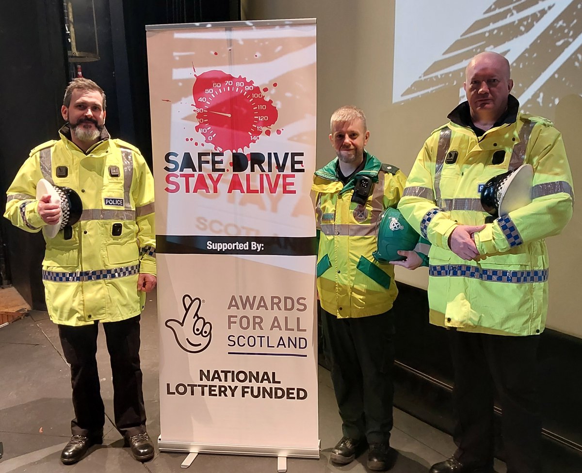 This years Central Safe Drive Stay Alive took place at the Macrobert Centre in Stirling.Over 1000 Forth Valley school pupils attended the show which aims to help reduce injuries and fatalities on our roads. #CentralSafeDriveStayAlive #DriveSafe#Arrivealive