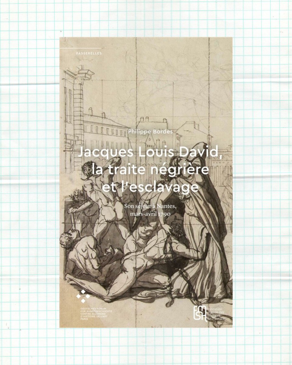 📚#VendrediLecture Une passionnante relecture d'un dessin de David conservé au @MuseeArtsNantes. Réalisé suite à un séjour à Nantes en 1790, il accompagne son entrée dans la Révolution. Philippe Bordes y voit une métaphore de l’esclavage. @EditionsMSH