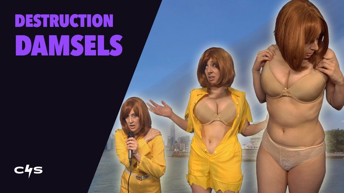 Bring your wildest fantasies to life with Destruction Damsels. @goroMD   Find their clips on C4S  🔥 https://t