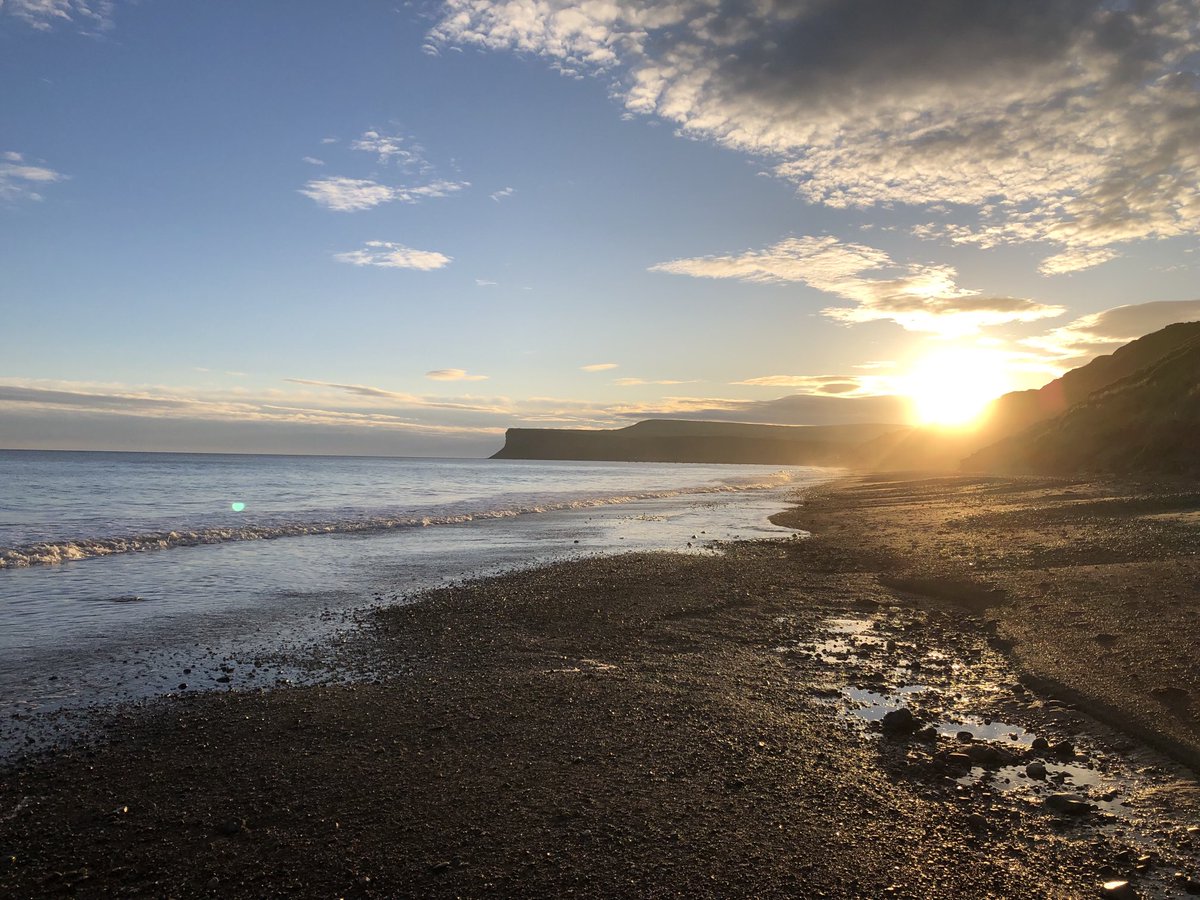 Saltburn in the morning