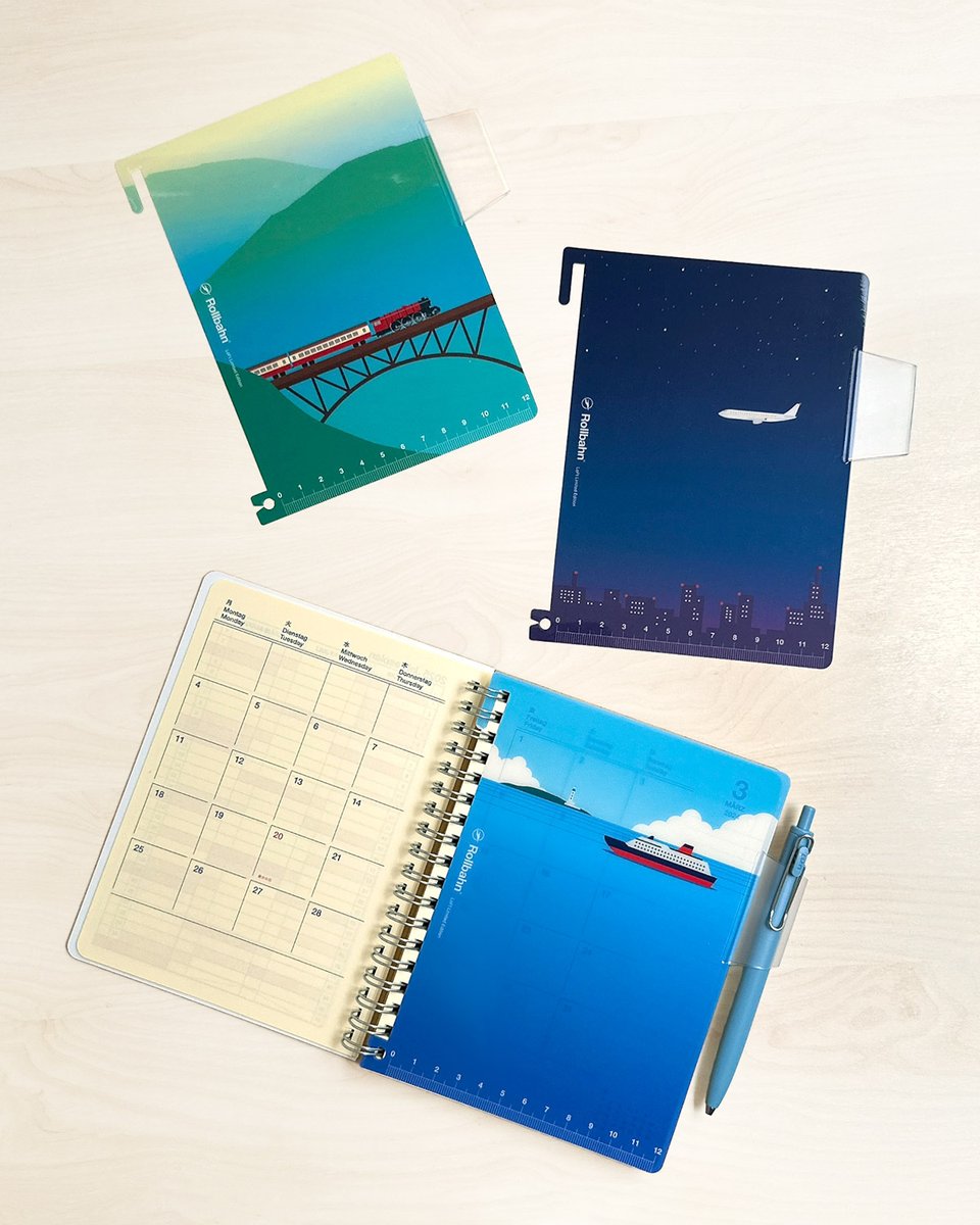 NEW／ ロフト限定ロルバーンダイアリー(3月始まり)は「世界旅行