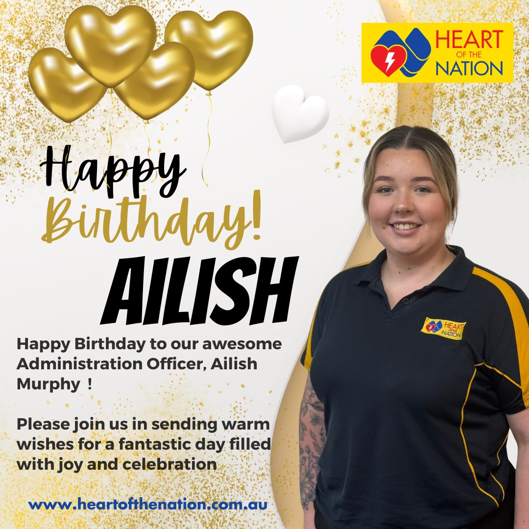 Let's give a round of applause for our office's resident jokester, the heartwarming larrikin with a knack for keeping us in stitches! Join us to send the biggest birthday wishes to none other than Ailish! 🎂🥳 #HeartoftheNation #meettheteam