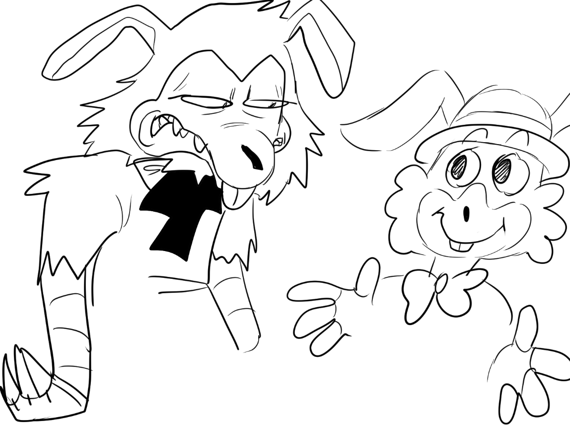OneShadowy's tweet photo. I can sort of draw the Walten Files Style
It's fun to mess with. My own style at the end.
#WaltenFiles #Waltenfilesbon #Pumpkinrabbit https://t.co/c7umE7zNEG
