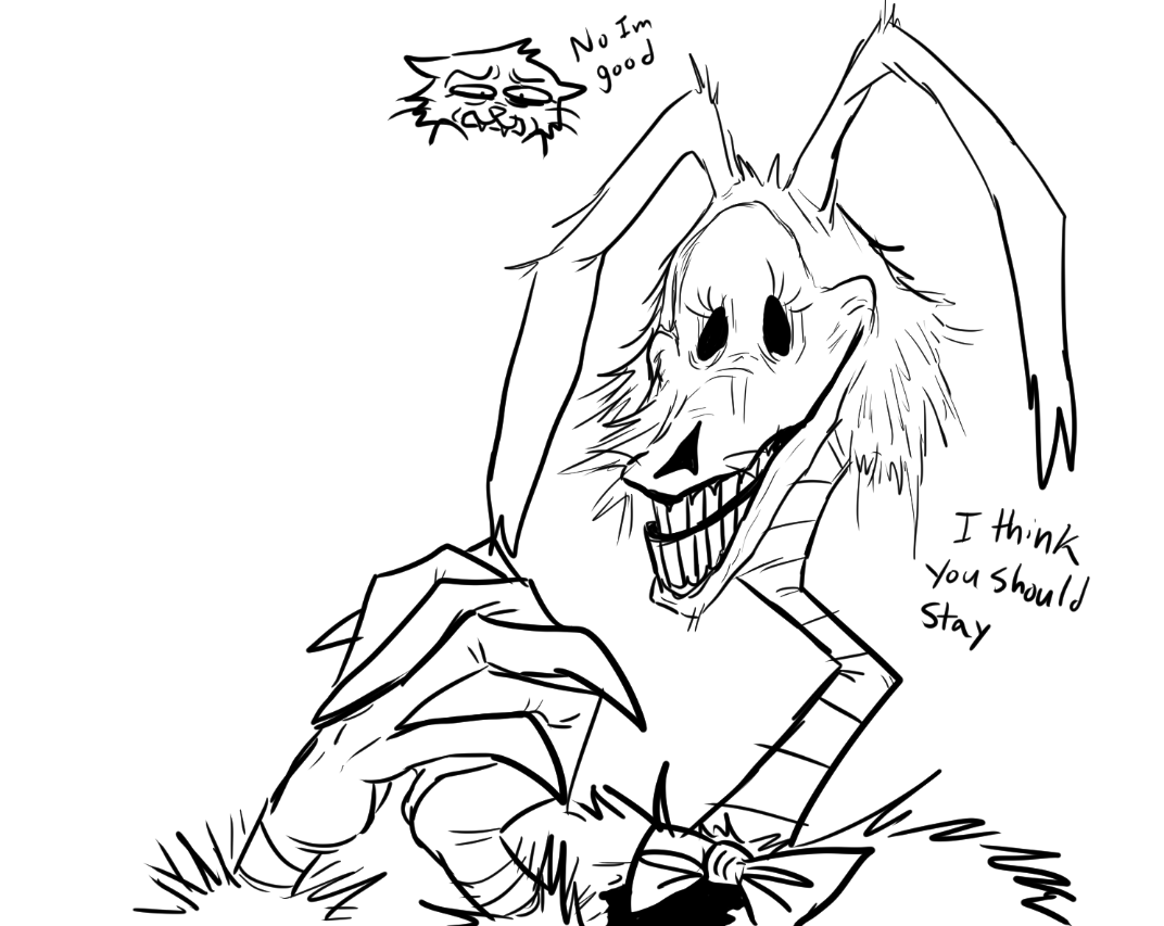 OneShadowy's tweet photo. Here's some more doodles from Walten Files. I really enjoy the rabbits. Fun to doodle em out.
#WaltenFiles #pumpkinrabbit #mortality #waltenfilesbon #walenfilespumpkinrabbit #waltenfilesmortality https://t.co/fJFjq0gAKv