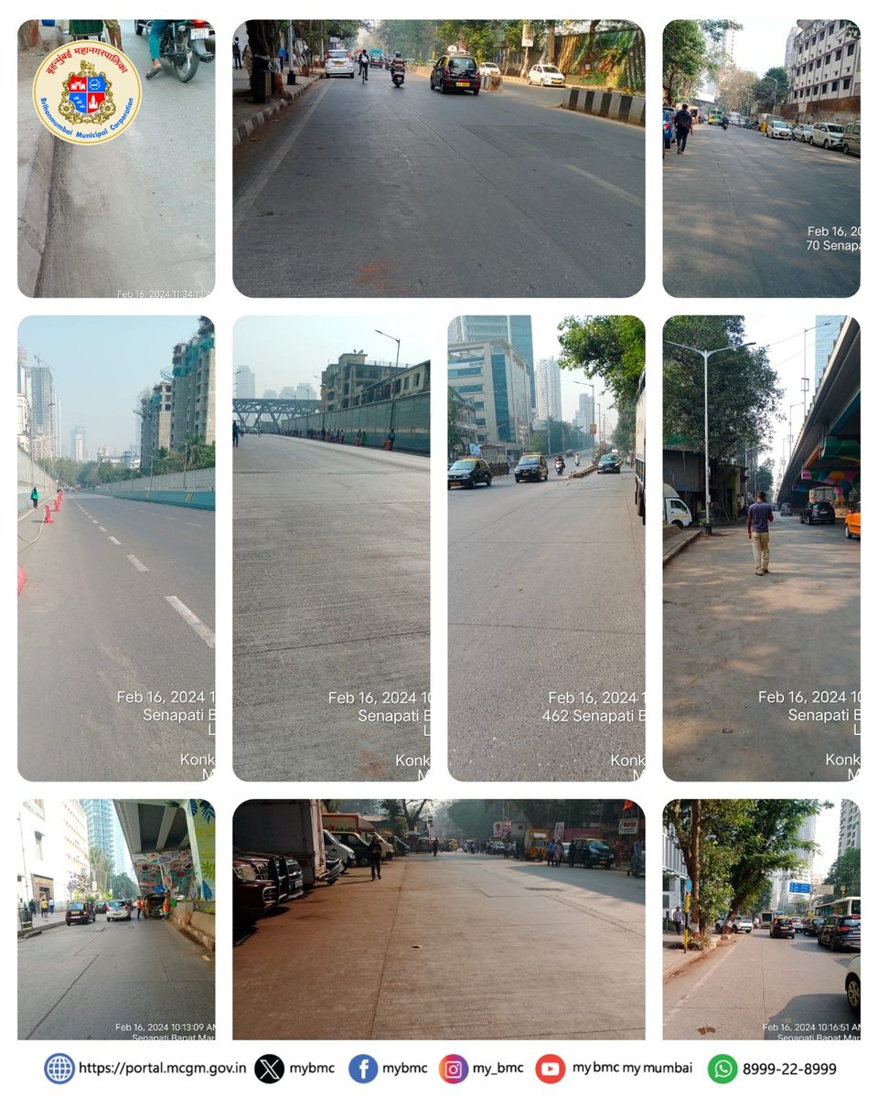 mybmcWardGS's tweet image. After sweeping, the areas covered include S. B Road, P. B Road, S. N Path Road, Lower Parel Bridge, and N. M Joshi Road. Let's keep our streets clean!

#CleanUp 
#CommunityEffort 🧹🌟