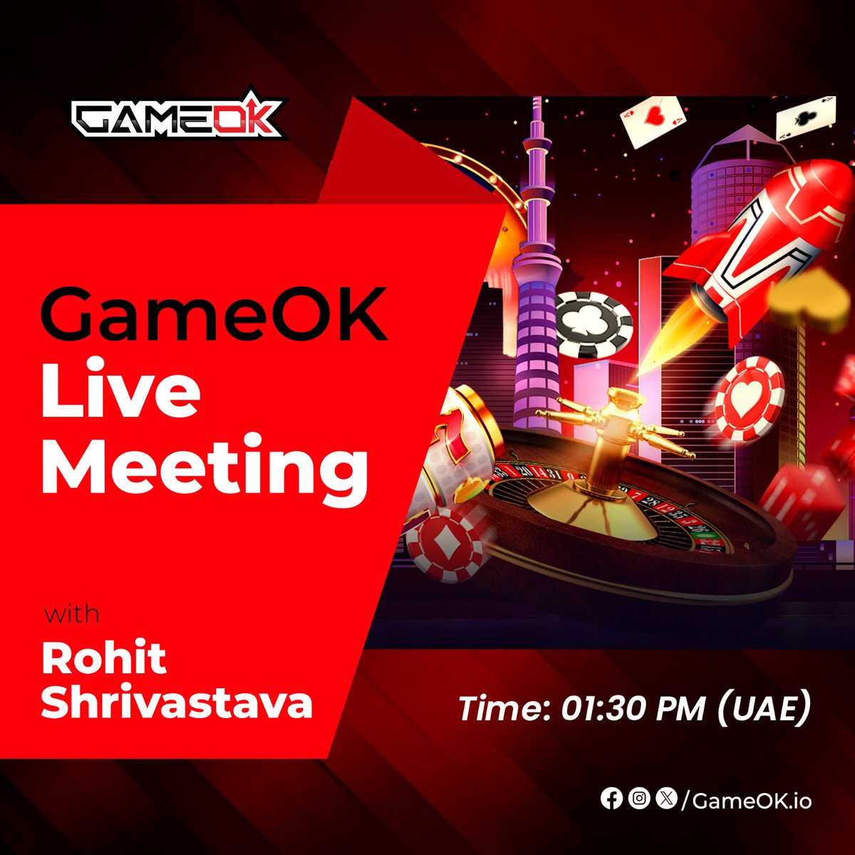 BLove_Games's tweet photo. Ready to level up your earnings on GameOK❓

Discover the secrets to playing and winning fantastic rewards! 
Join our expert session today and discover the secrets to playing and winning amazing rewards. 💰

𝐇𝐨𝐬𝐭: Mr. Rohit Shrivastava
𝐓𝐨𝐩𝐢𝐜: GameOK 🎰

Time: 
01:30 𝐏𝐌   🇦🇪
02:30 𝐏𝐌   🇵🇰
03:00 𝐏𝐌   🇮🇳 
03:30 𝐏𝐌   🇧🇩

🌐 Please click the link below to join the webinar:

https://t.co/dGnkdYcm0D
Passcode: 653005

Don't miss out on this golden opportunity to learn how to earn big with GameOK!