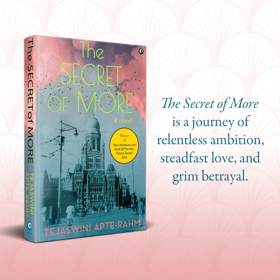 Aleph Book Company (@alephbookco) on Twitter photo #TheSecretofMore by <a href="/Tejaswini_Apte/">Tejaswini Apte-Rahm</a> is a journey of relentless ambition, steadfast love, and grim betrayal, as Tatya strives to unlock the secret of more—of having more and being more. Get your copy here: amzn.eu/d/8Ev4WZC #TheSecretofMore by <a href="/Tejaswini_Apte/">Tejaswini Apte-Rahm</a> is a journey of relentless ambition, steadfast love, and grim betrayal, as Tatya strives to unlock the secret of more—of having more and being more. Get your copy here: amzn.eu/d/8Ev4WZC