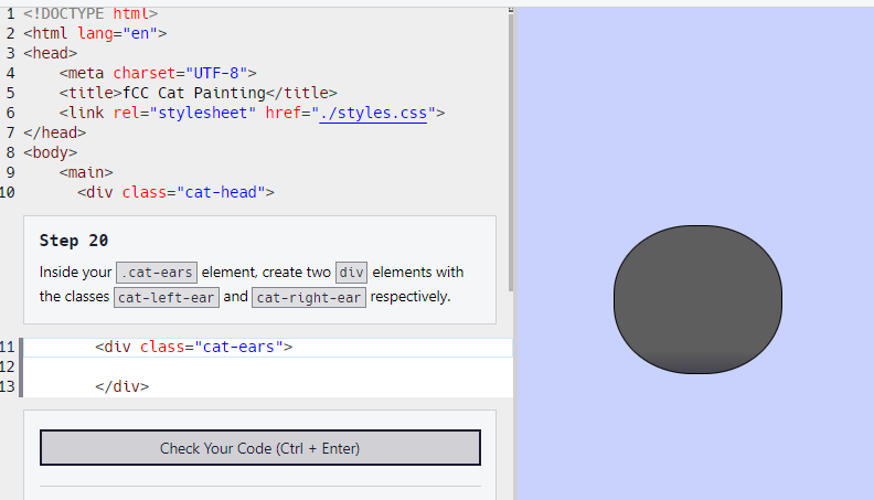 _Mango_Avocado_'s tweet photo. Day 16

Hi.
I'm in the process of building a cat.

#freecodecamp 
#100DaysOfCode https://t.co/SCiaLe784H