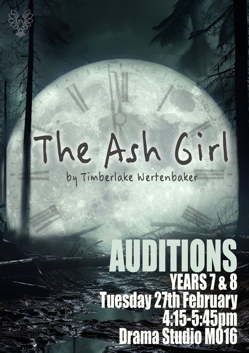 Step into the spotlight and showcase your talent! 🎭🌕Auditions for our #BGSYear7 and #BGSYear8 production of The Ash Girl will take place after half term on Tuesday 27th February in M016! ✨🎭 #BGSDrama #BGSCreativity #BGSBold #BGSInspired