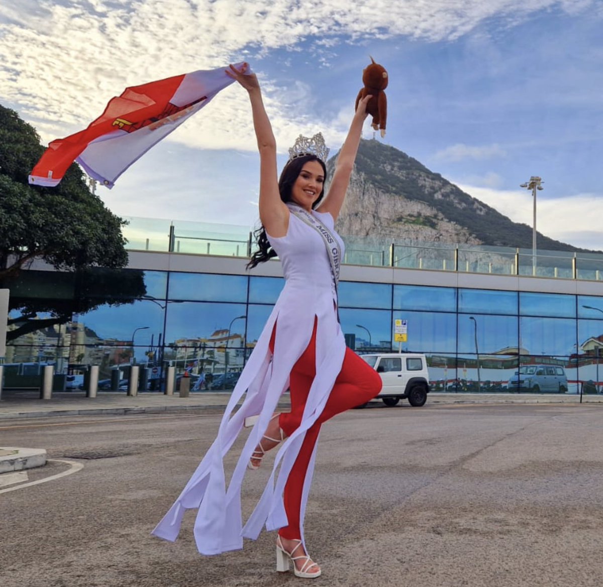 GBCNewsroom's tweet photo. Miss Gibraltar Faith Torres is on her way to India to take part in the Miss World Competition.
She told GBC she feels very empowered to represent Gibraltar.
The Miss World final will be broadcast live on GBC Television on 9th March at 3pm. https://t.co/1A2JWqs8aE
