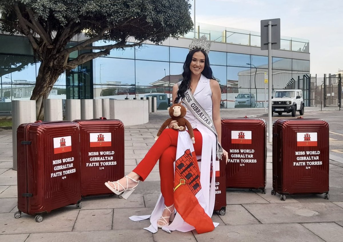 Miss Gibraltar Faith Torres is on her way to India to take part in the Miss World Competition.
She told GBC she feels very empowered to represent Gibraltar.
The Miss World final will be broadcast live on GBC Television on 9th March at 3pm.
