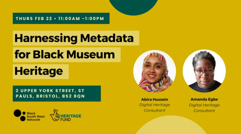 👀Interested in archiving in the context of Black Cultural Heritage? 

Join <a href="/UWEMediaProd/">UWE BA (Hons) Media Production</a> Senior Lecturer Amanda Egbe and Abira Hussein, for a workshop exploring how the legacy of othering blackness dominates ways of searching and cataloguing.

Register ➡️ ow.ly/bSot50QAYmM
