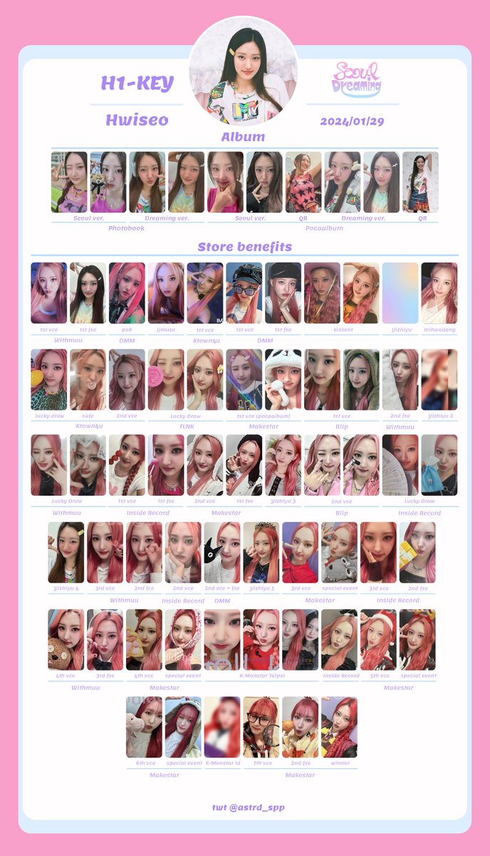 astrd_spp's tweet photo. H1-KEY Seoul Dreaming individual pc lists updated 🩷

please do not crop my @

#h1key #Seoul_Dreaming #Time_to_Shine  h1key h1-key photocard template seoi riina hwiseo yel pc wishlist 하이키 포카 https://t.co/koaefPlzvI