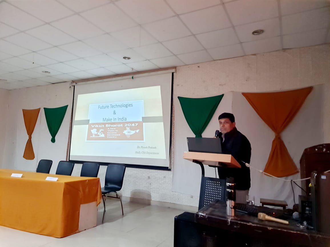 pdmuniversity's tweet photo. PDM University organised a seminar and panel discussion on the topic Viksit Bharat@2047: Voice of Youth

#Ideas4ViksitBharat https://t.co/tyaJb6RH9b
