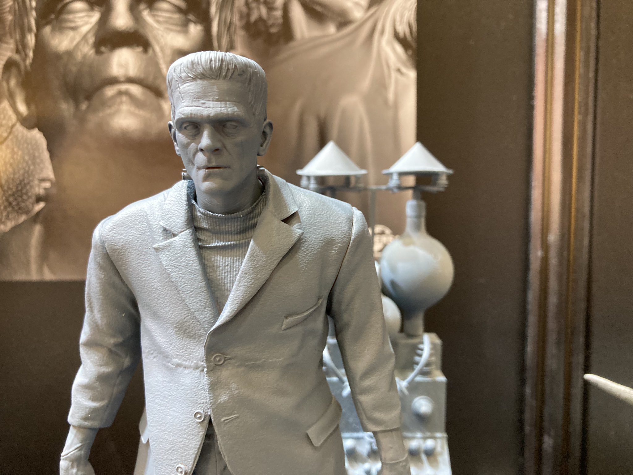 フランケンシュタインの怪物 ボリスカーロフ 19センチ エクスプラス