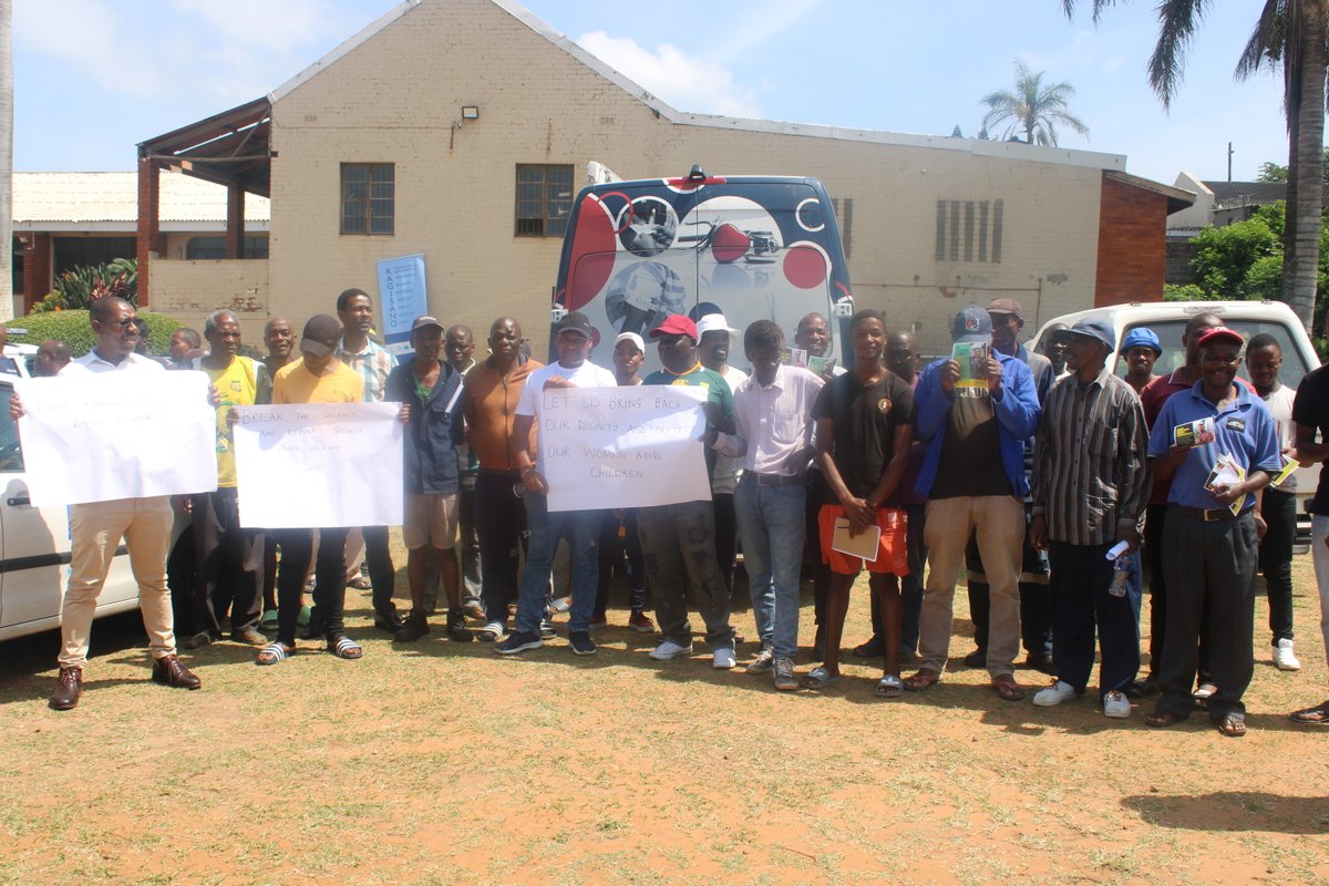 AgendaglO's tweet photo. The men’s conference took place on the 27th of October 2023 in Ramalinga Church, Isipingo Durban. The workshop
promoted healthy masculinity, consent, and respectful relationships while effectively educating the
participants on the negative effects of abusive behaviour. https://t.co/Xc3CIlV4qY