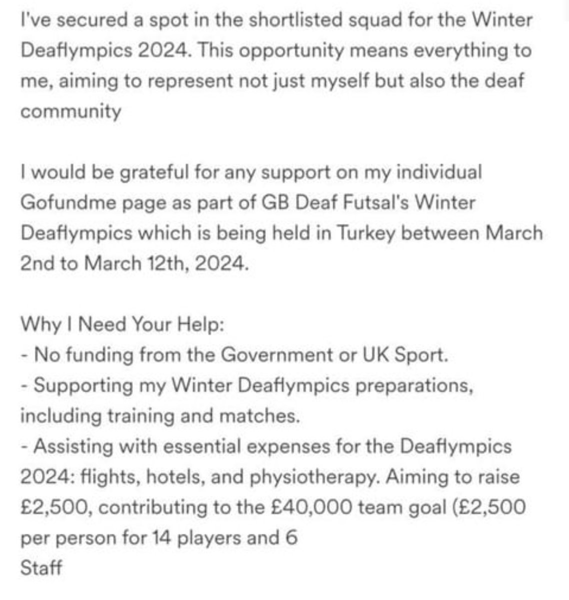 KingMoo92's tweet photo. It's a massive shame that they don't get any support, you can help @Emmabrown15Emma get to the Deaflympics

https://t.co/I4AprYopek https://t.co/urzBKds6zZ