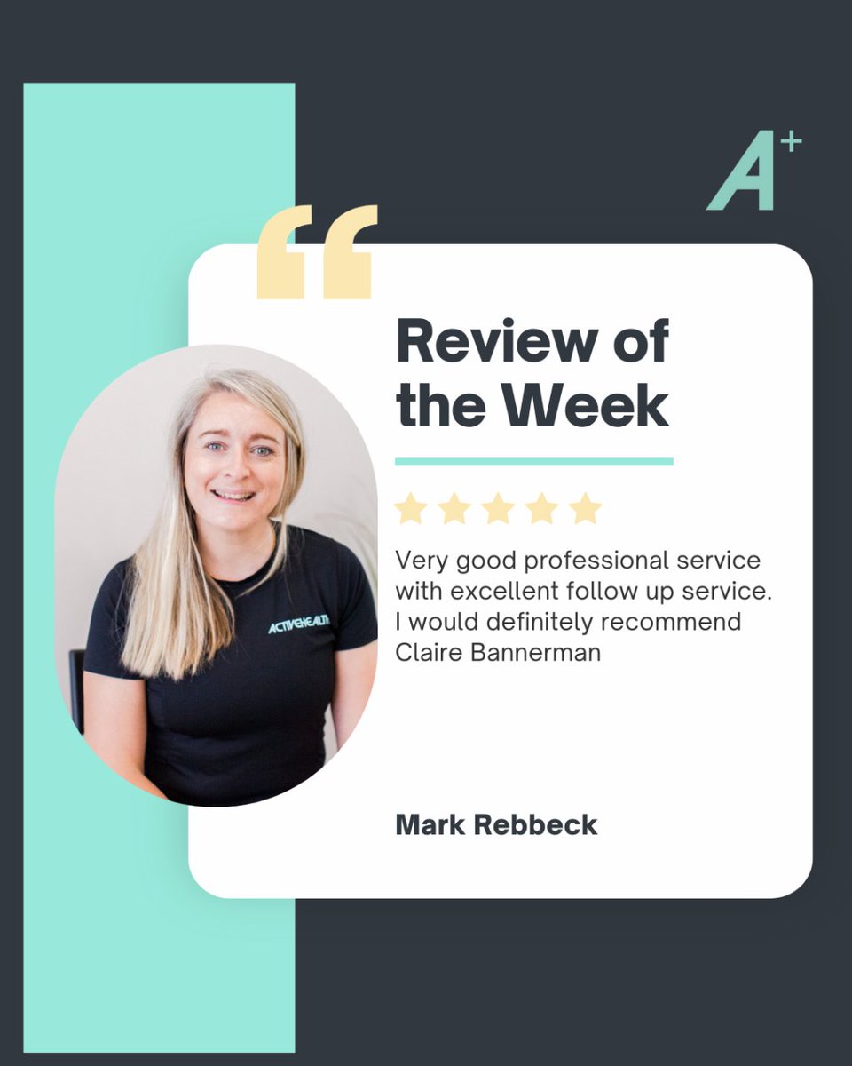Act1veHealth's tweet photo. Another fantastic #GoogleReview!
We're so grateful to you all for continuing to send your thoughts out into the world!
Did you know that having good google reviews helps with our rankings? (ie, we're more likely to show higher on search engine listings)
https://t.co/yzDHvd1mL8 https://t.co/mAjBMAybuP