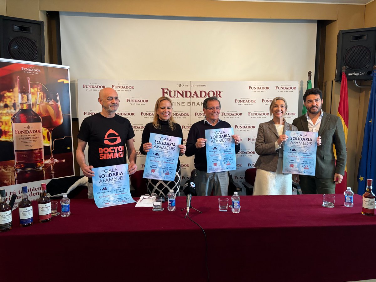 ❤️Os animamos a apoyar una nueva acción solidaria en #Jerez ⤵️

➡️Se trata de la VIII Gala Solidaria de @Afamedis 
📅Que se celebrará el 24 de febrero
📍En @BodegasFundador 

Tienes más ℹ️ en el siguiente enlace🔗
jerez.es/webs-municipal…

@YessikaQp 
@JerezVoluntaria 
@feproami
