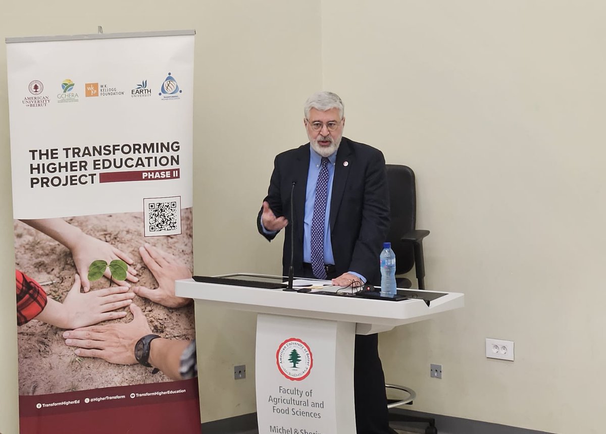 AUB_FAFS (@aub_fafs) on Twitter photo The launch of the Transforming Higher Education project funded by <a href="/WK_Kellogg_Fdn/">WKKF</a> to catalyze educational changes, fostering greater community engagement & empowering future leaders as creative problem solvers. <a href="/DrFadloKhuri/">Dr. Fadlo Khuri</a> <a href="/AUB_Lebanon/">American University of Beirut</a> <a href="/POAUB/">AUB Office of the President</a> <a href="/HigherTransform/">Transforming Higher Education</a> The launch of the Transforming Higher Education project funded by <a href="/WK_Kellogg_Fdn/">WKKF</a> to catalyze educational changes, fostering greater community engagement & empowering future leaders as creative problem solvers. <a href="/DrFadloKhuri/">Dr. Fadlo Khuri</a> <a href="/AUB_Lebanon/">American University of Beirut</a> <a href="/POAUB/">AUB Office of the President</a> <a href="/HigherTransform/">Transforming Higher Education</a>