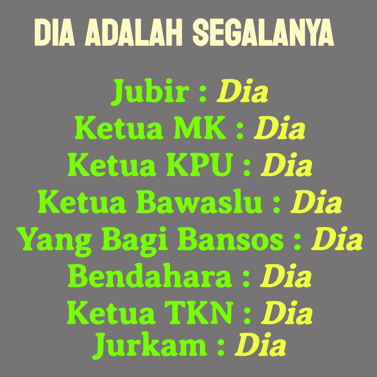 Monyet Saja Dibekali 492 T Anggaran Bansos Pasti Jadi Presiden, Apalagi Manusia.
Betul jg ya...?😁😁