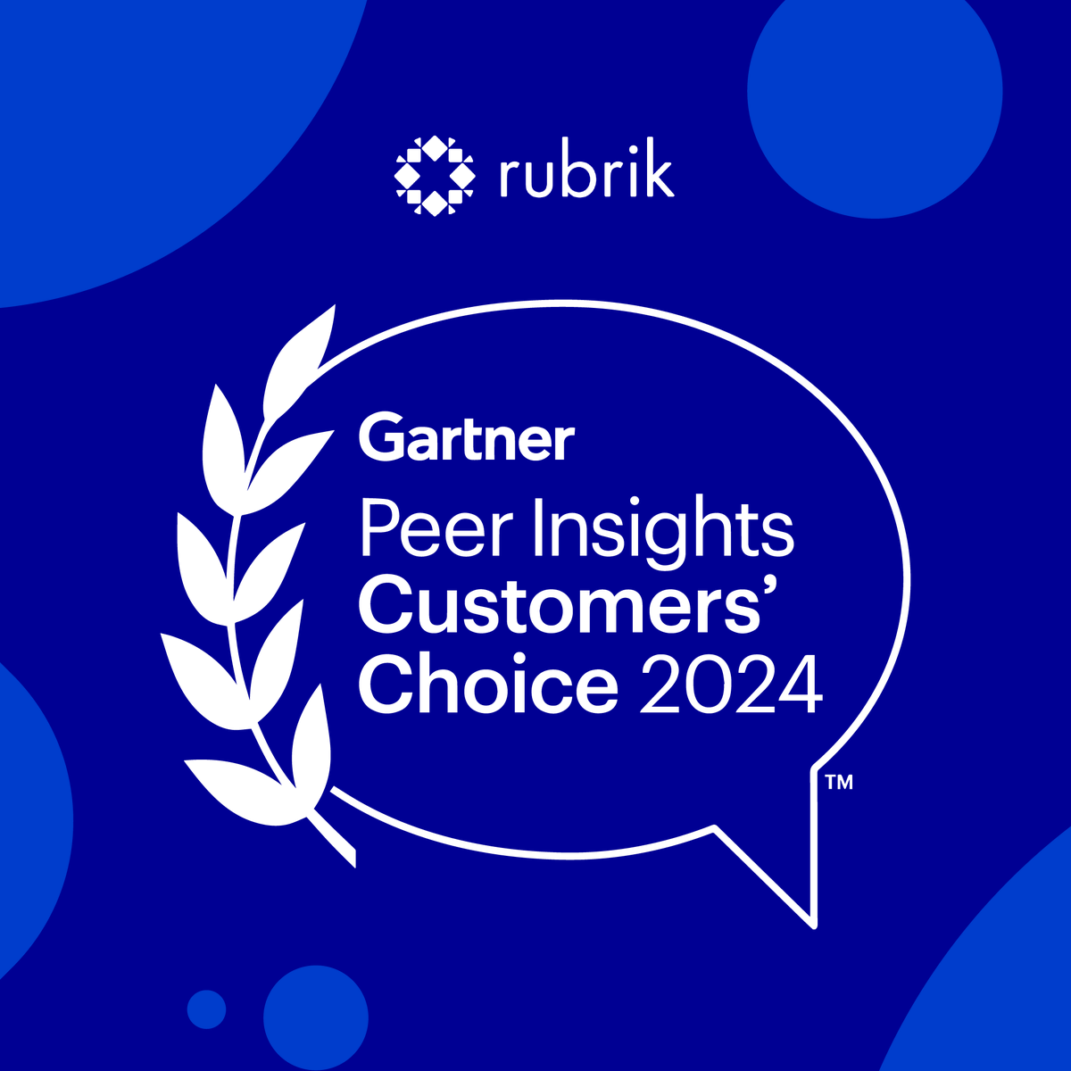 mskubski's tweet photo. What makes Rubrik a @Gartner_inc Peer Insights™ 2024 Customers’ Choice for Enterprise Backup and Recovery Software Solutions?

One customer says: "Can't beat the support and the security of Rubrik… I feel very secure knowing that the data is immutable.” https://t.co/4QHqJxdWCU https://t.co/UVnvS1EWAi