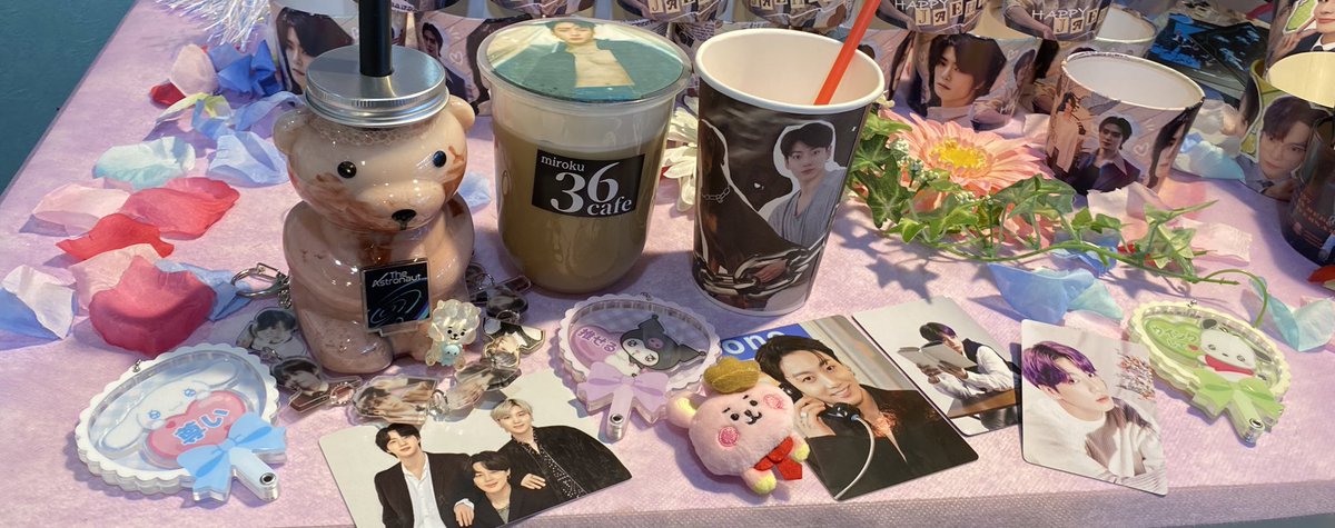 jin04yocchi's tweet photo. #36Cafe さんに行ってきたよ💁♀️
ゆみちゃん🐰ྀིありがとう💜 https://t.co/SGKlHl6Y0Y