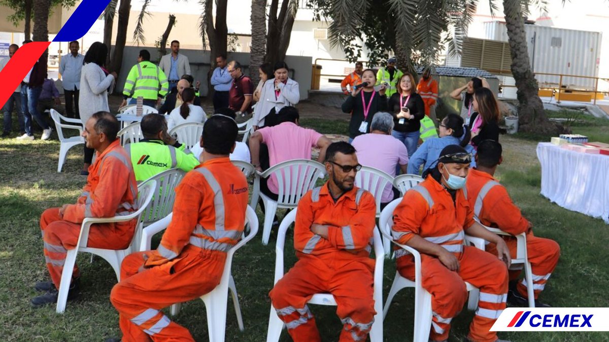 CemexUAE's tweet image. Through exciting activities, we foster a healthy spirit and strengthen bonds among our people.

#CemexUAE
#Cemex
#FunHour
