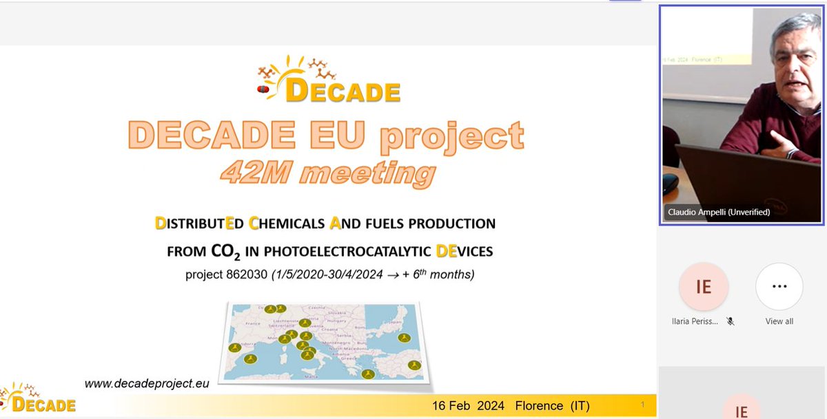 DECADEproject (@decadeproject) on Twitter photo 📣💡Prof. <a href="/GabrieleCenti/">Gabriele Centi</a> just opened our M42 meeting. Good job everybody 👨💻👩💻🧑🔬👨🔬
<a href="/ICIQchem/">ICIQ</a>
<a href="/ERICAisbl/">ERIC Aisbl</a>
<a href="/CICbiomaGUNE/">CIC biomaGUNE</a>
<a href="/MpiciPotsdam/">Max Planck Institute of Colloids and Interfaces</a>
<a href="/fz_juelich/">Forschungszentrum Jülich | @fzj@social.fz-juelich</a>
<a href="/NextChem_MT/">NEXTCHEM</a>
<a href="/ekodengeas/">Ekodenge</a>
<a href="/hysytech/">Hysytech Srl</a>
#unismart <a href="/UniPadova/">Università di Padova</a>
<a href="/MeritCHouse/">MeritConsultingHouse</a>
<a href="/UTokyo_News_en/">UTokyo | 東京大学</a>
<a href="/Filasurfacecare/">Fila Surface Care</a>
<a href="/ICIQchem/">ICIQ</a>
#INSTM 📣💡Prof. <a href="/GabrieleCenti/">Gabriele Centi</a> just opened our M42 meeting. Good job everybody 👨💻👩💻🧑🔬👨🔬
<a href="/ICIQchem/">ICIQ</a>
<a href="/ERICAisbl/">ERIC Aisbl</a>
<a href="/CICbiomaGUNE/">CIC biomaGUNE</a>
<a href="/MpiciPotsdam/">Max Planck Institute of Colloids and Interfaces</a>
<a href="/fz_juelich/">Forschungszentrum Jülich | @fzj@social.fz-juelich</a>
<a href="/NextChem_MT/">NEXTCHEM</a>
<a href="/ekodengeas/">Ekodenge</a>
<a href="/hysytech/">Hysytech Srl</a>
#unismart <a href="/UniPadova/">Università di Padova</a>
<a href="/MeritCHouse/">MeritConsultingHouse</a>
<a href="/UTokyo_News_en/">UTokyo | 東京大学</a>
<a href="/Filasurfacecare/">Fila Surface Care</a>
<a href="/ICIQchem/">ICIQ</a>
#INSTM