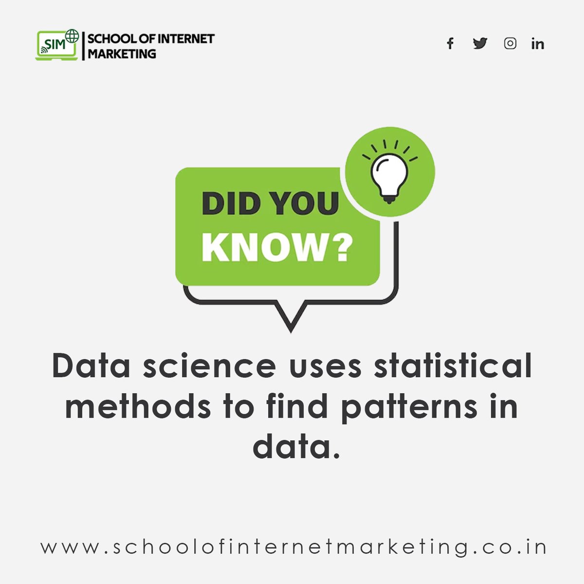 🤔Did You Know?
👉Data Science Uses Statistical Methods To Find Patterns in Data.

#DidYouKnow #didyouknow #DidYouKnowThis #didyouknowthat #didyouknowgram #didyouknowfacts #didyouknowdaily  #datascience #datasciencejobs #datasciencecourse #AI #ai #machinelearning #GenerativeAI