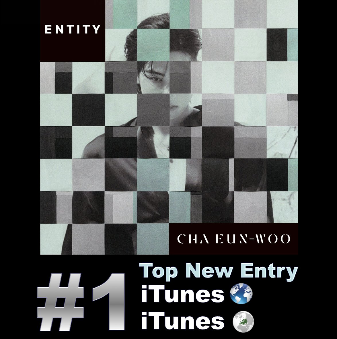 WORLDMUSICAWARD's tweet image. #ASTRO’s gorgeous Cha Eun Woo makes a spectacular debut with his 1st solo album “ENTITY”, landing at #1 on the Worldwide &amp;amp; European Tunes Album charts after reaching #1 on iTunes in 23 countries, powered by his emotional self-written lead single "STAY" and its epic video!…