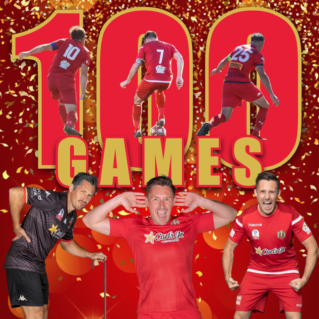MtBarkerSC's tweet photo. 🔴🌟Captain Kaylem’s Century🌟🔴
Join us in celebrating a monumental occasion as our captain, Kaylem Short, steps onto the pitch for his 100th State League game for Mount Barker United this weekend! 🎉
#ClubHistory #Kaylem100 #MBUSC #AlwaysUnited https://t.co/cyDBYhfDb9